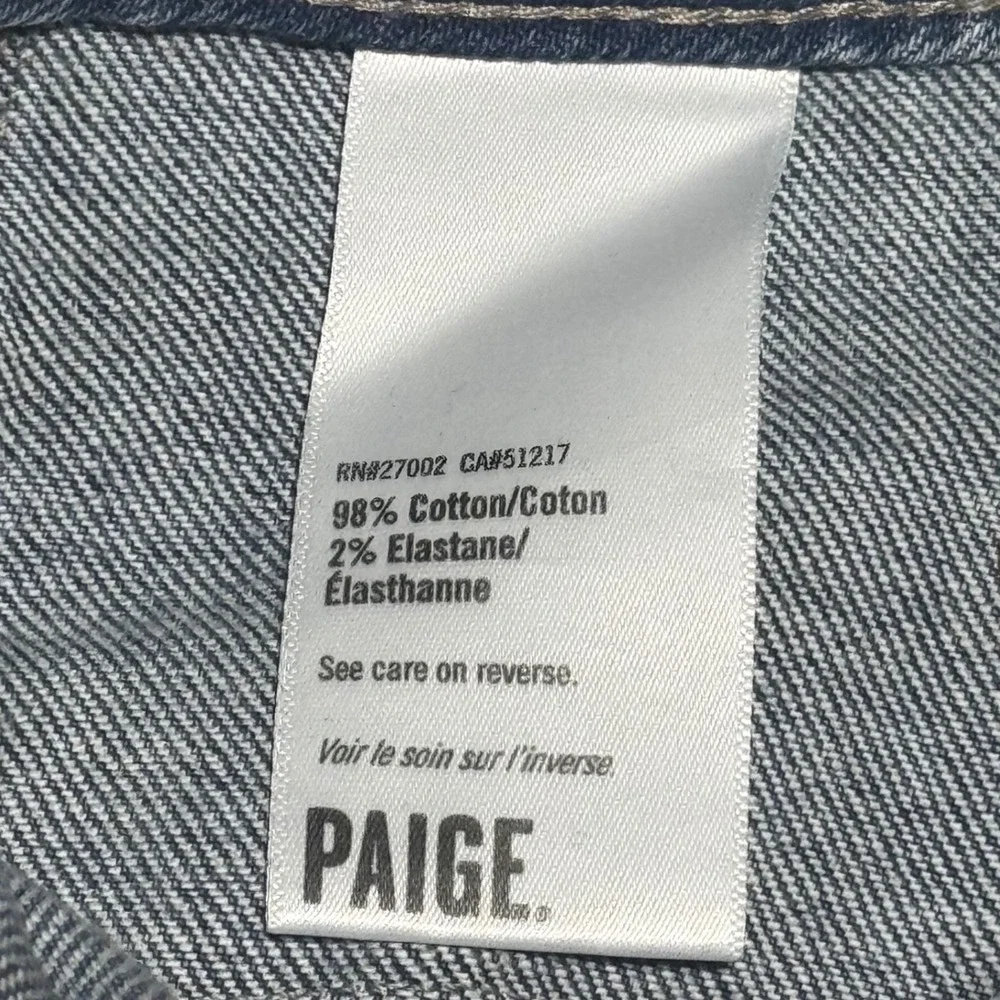 Paige Alexis High Rise Center Seam Jeans — NWT Size 24 - Picture 11 of 12